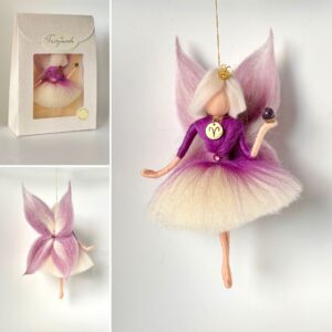 Haldjaprintsess Jäära tähtkujus, kel käes ametüst💜