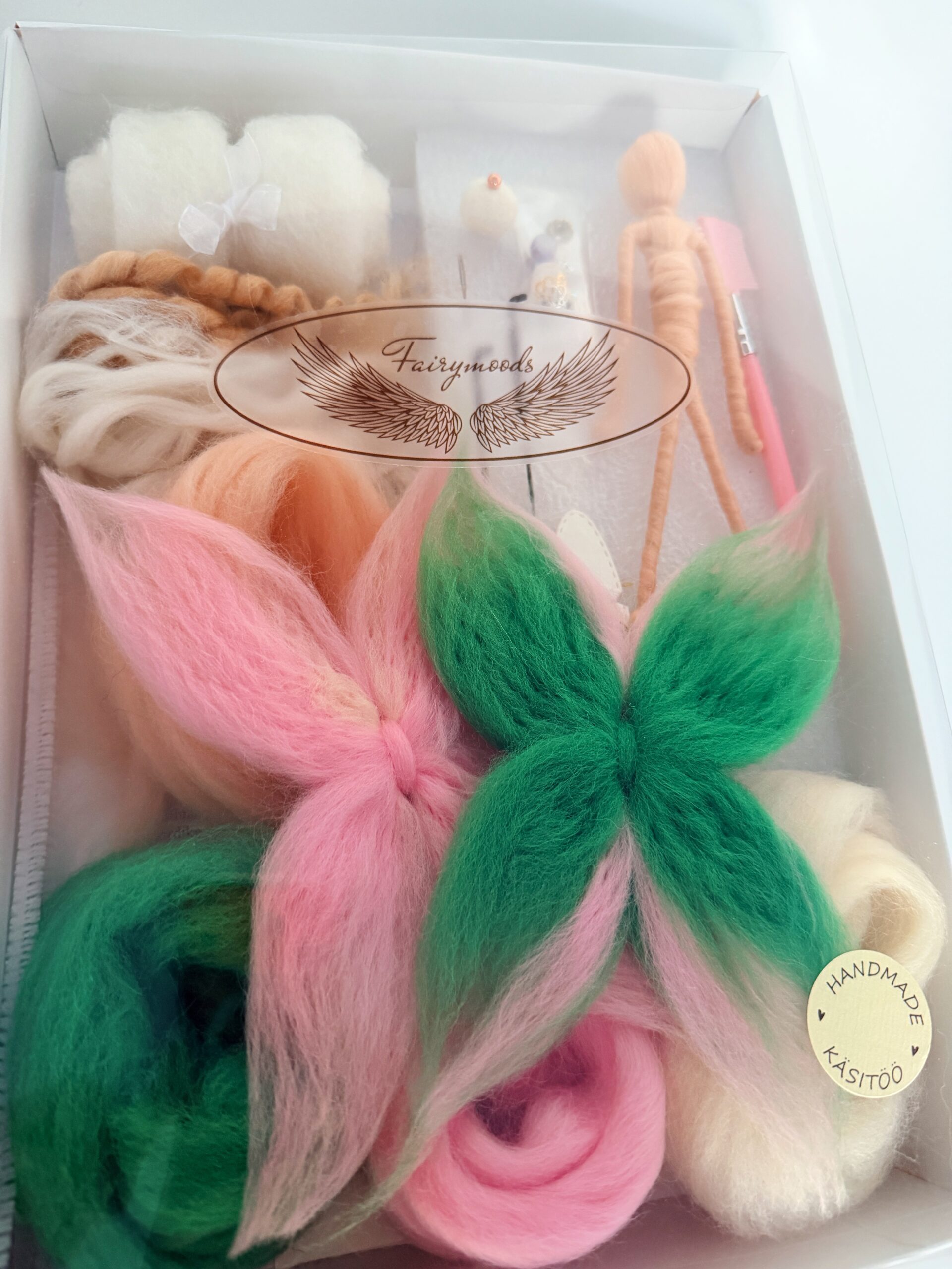 Haldja meisterdamise komplekt 💚 🩷